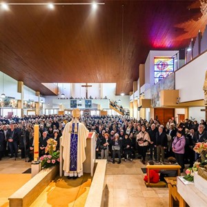 ​Biskup Škvorčević predvodio misno slavlje svetkovine sv. Josipa u Nacionalnom svetištu